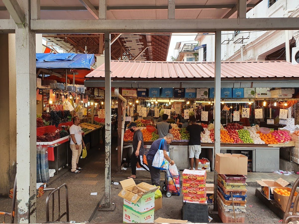 stalls at Chow Kit Market Bazaar Baru Chow Kit