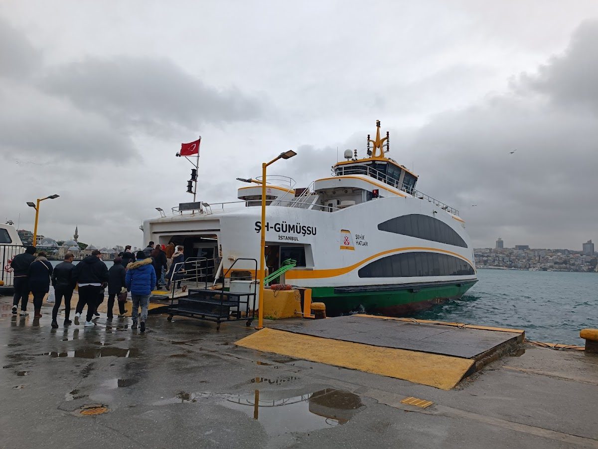 view of Ferry Ride Across the Bosphorus to Üsküdar
