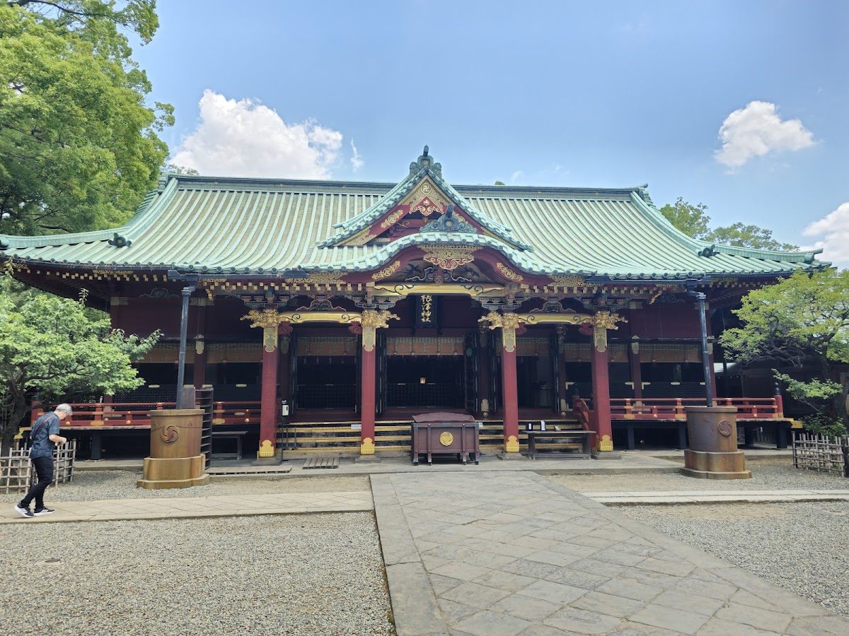 view of Nezu Shrine