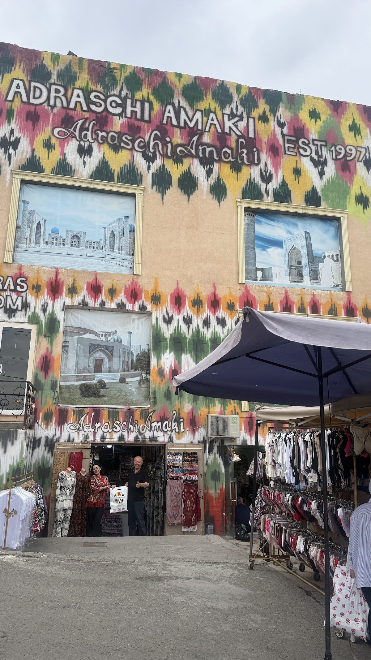 artisan at work in Trending Adraschi Amaki Traditional Fabrics