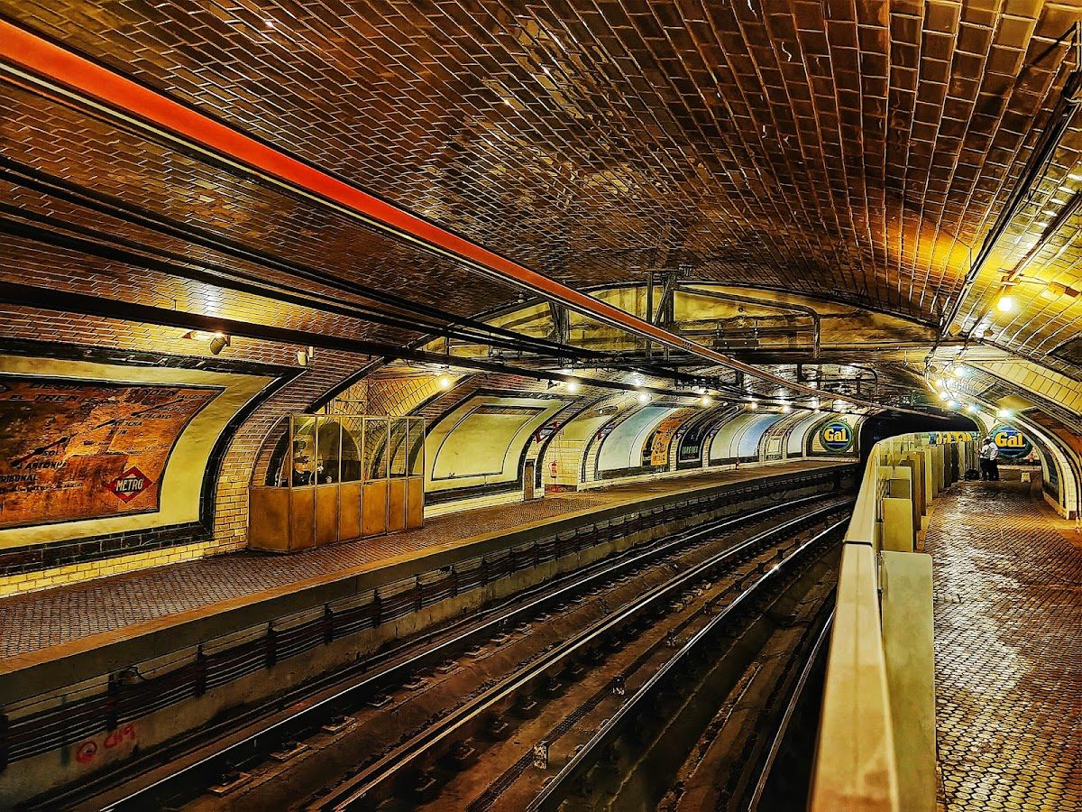 Andén 0 Estación de Chamberí, Madrid