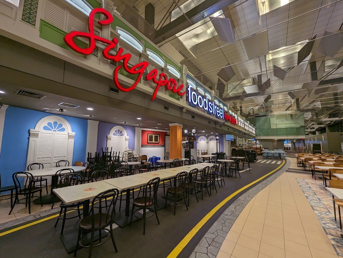 Singapore hawker food Changi Airport