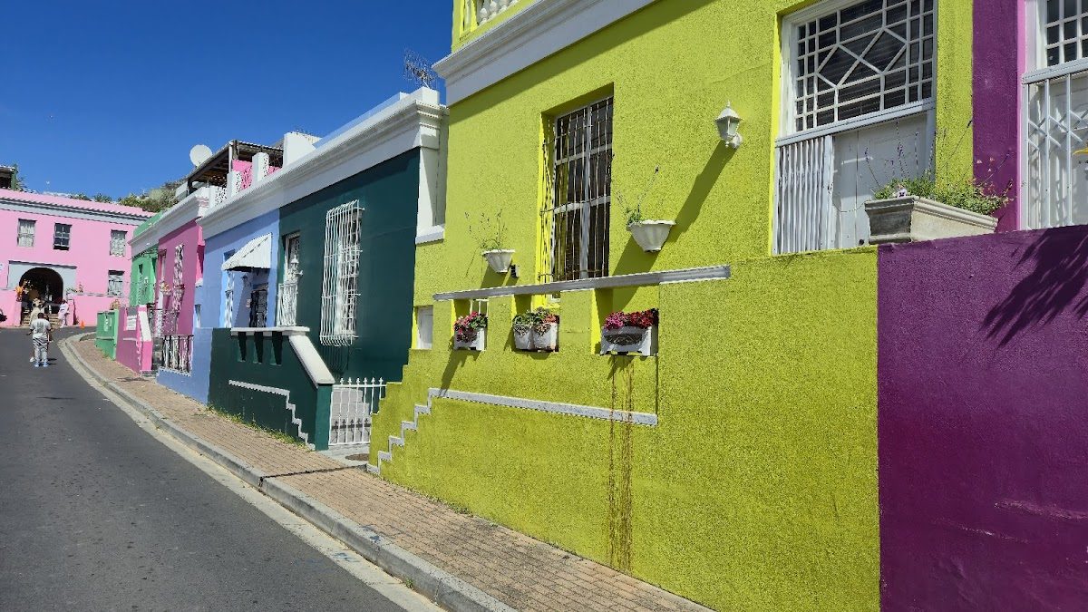 Bo-Kaap colourful houses, Cape Town