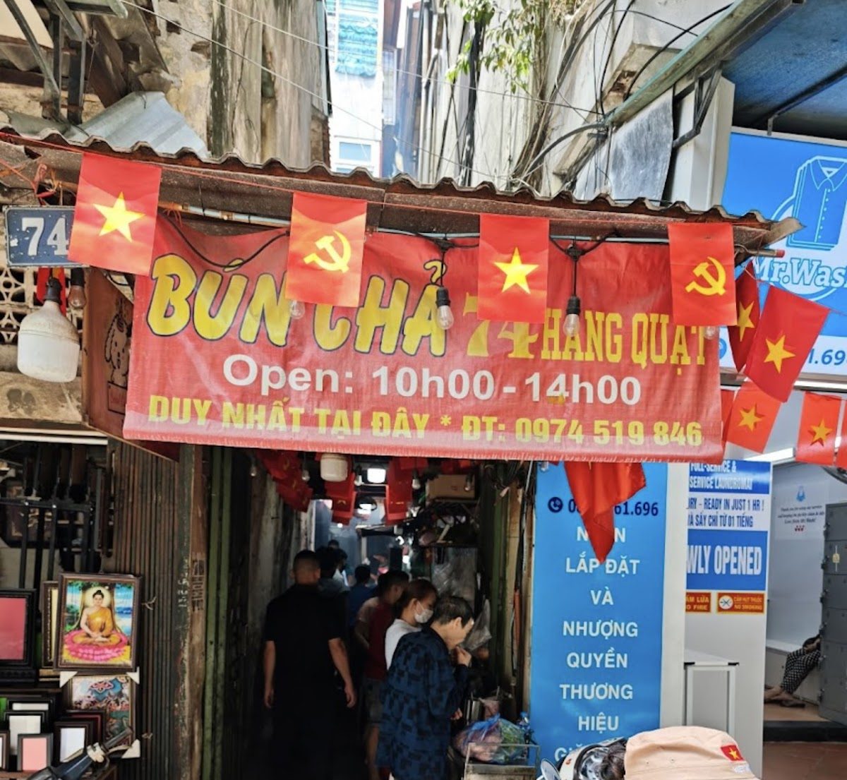 Bun Cha 74 Hang Quat, Hanoi