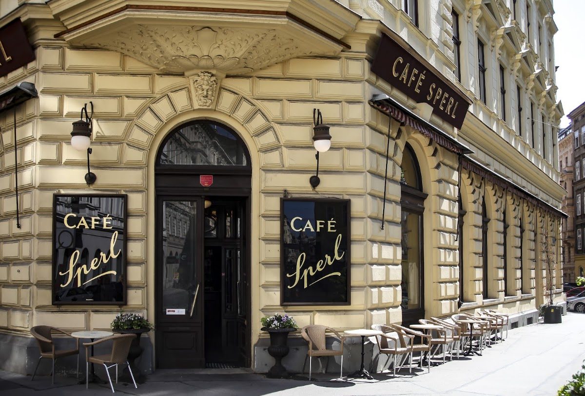 Café Sperl interior, Vienna