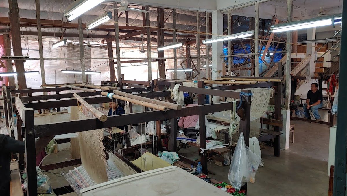 Carol Cassidy Lao Textiles workshop, Vientiane