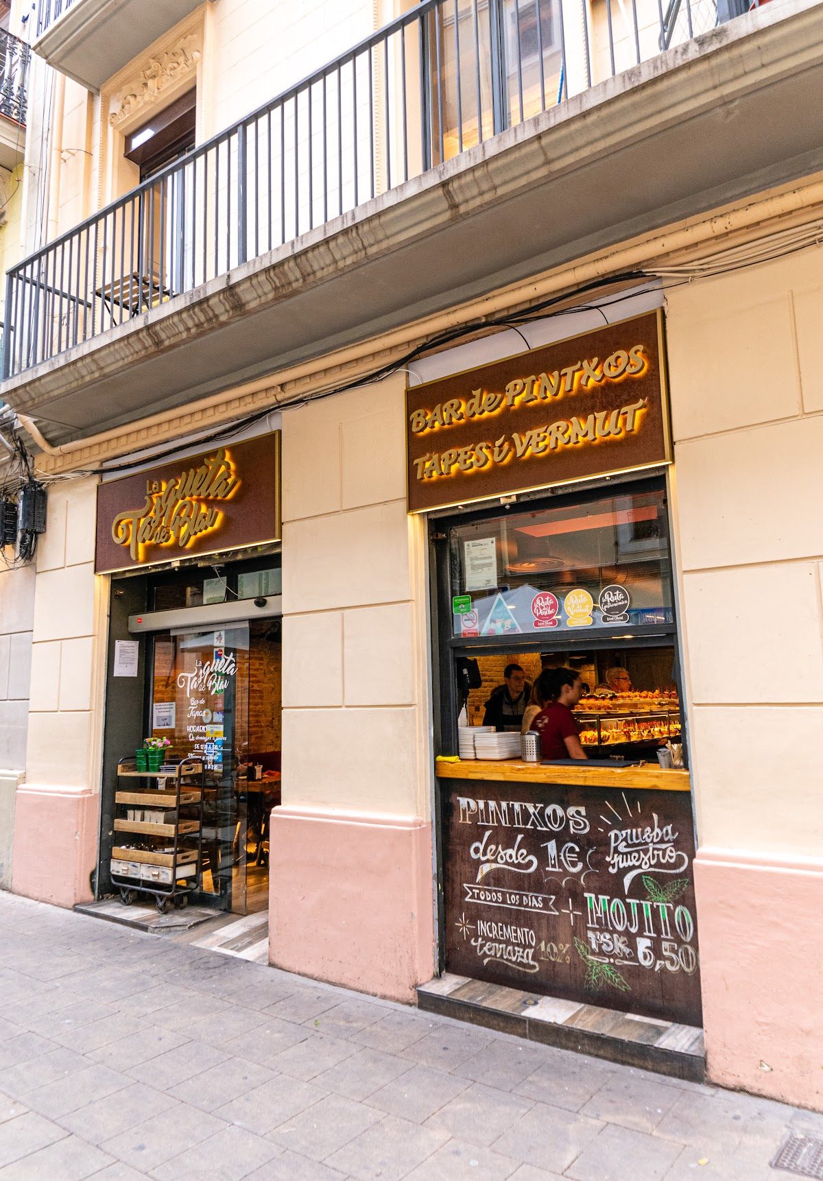 Carrer de Blai pintxos, Barcelona
