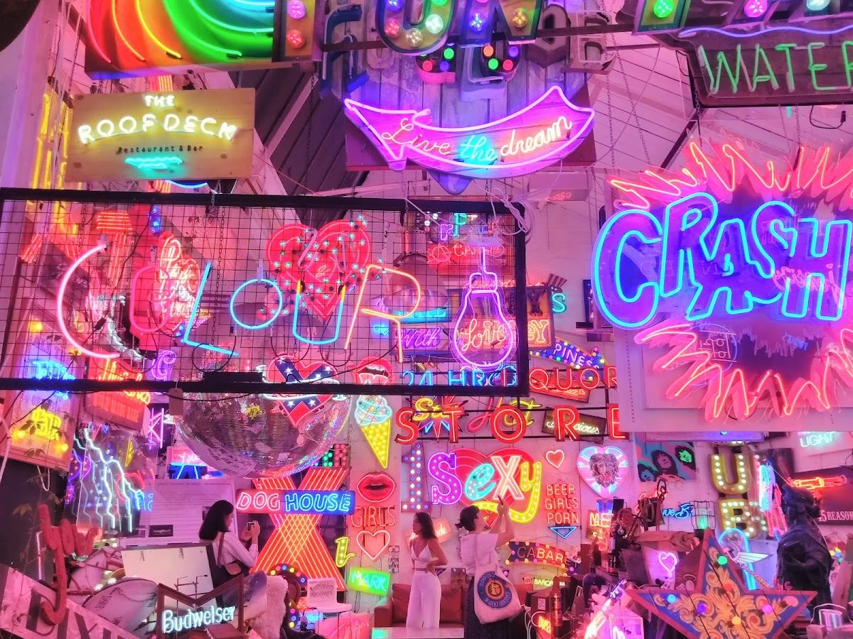 God's Own Junkyard neon, London
