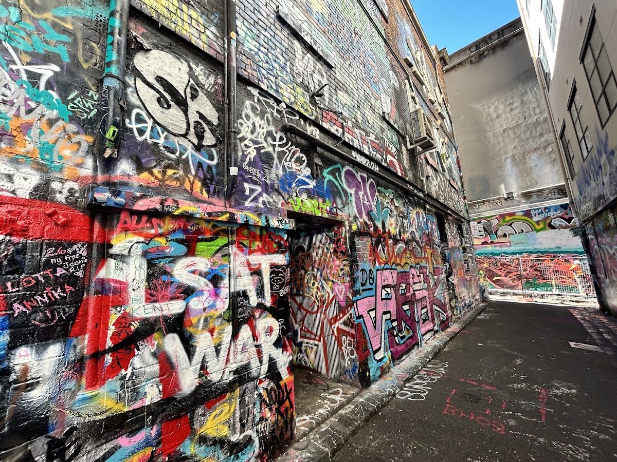 Hosier Lane street art, Melbourne