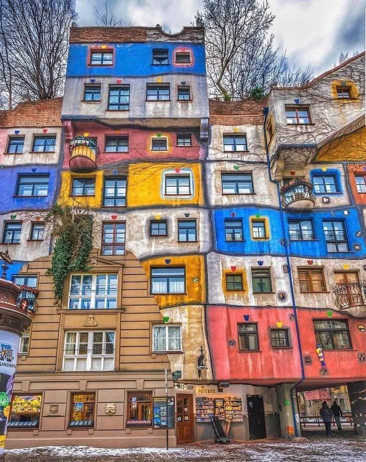 Hundertwasserhaus, Vienna
