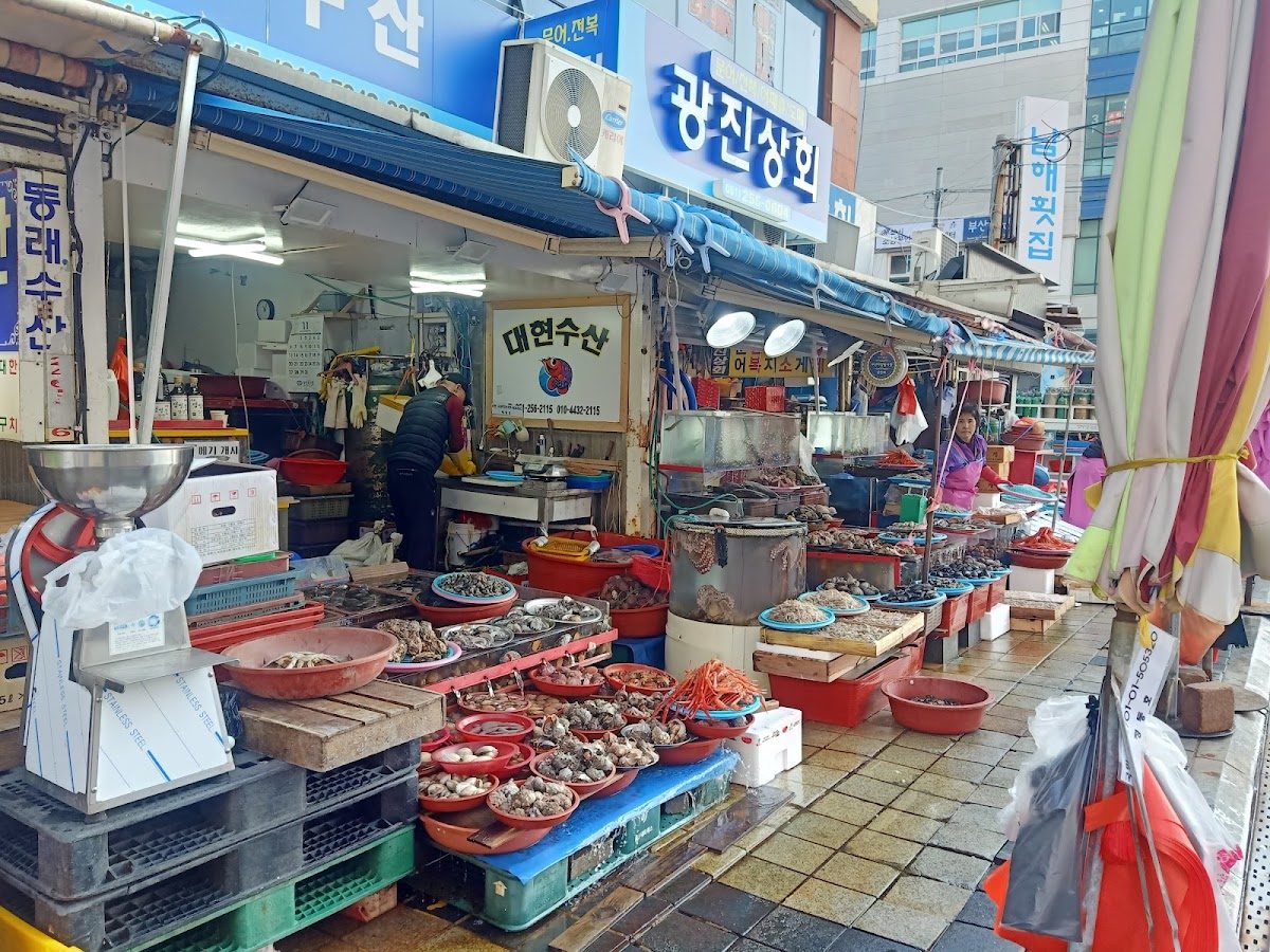 Jagalchi Fish Market, Busan