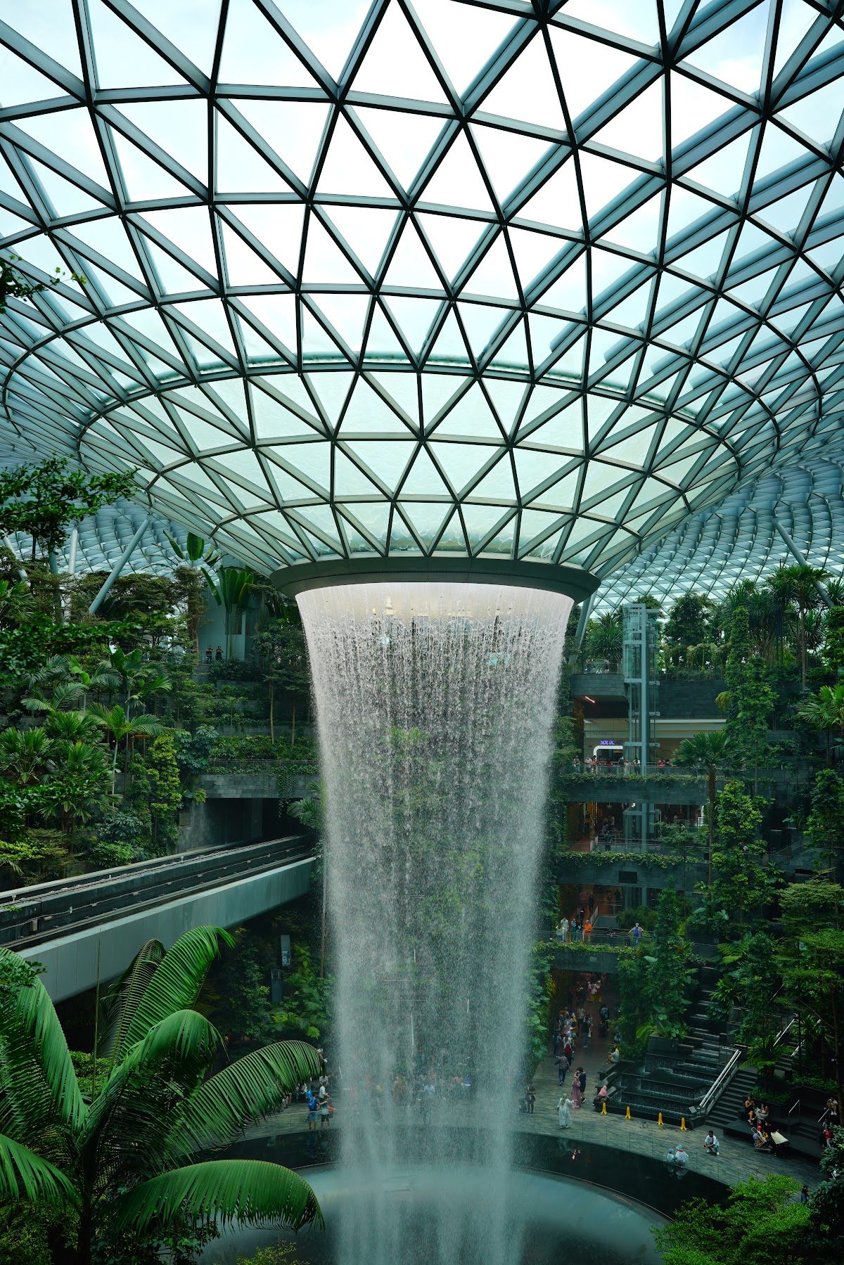 Jewel Changi Rain Vortex, Singapore