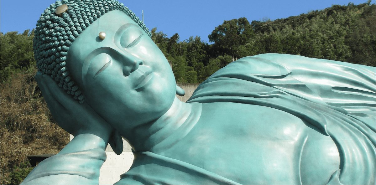 Nanzoin Temple reclining Buddha, Fukuoka