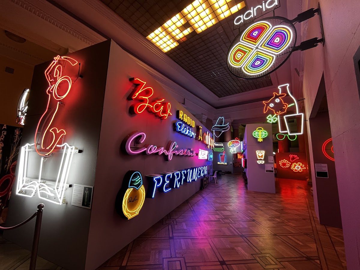Neon Museum Warsaw interior, Poland