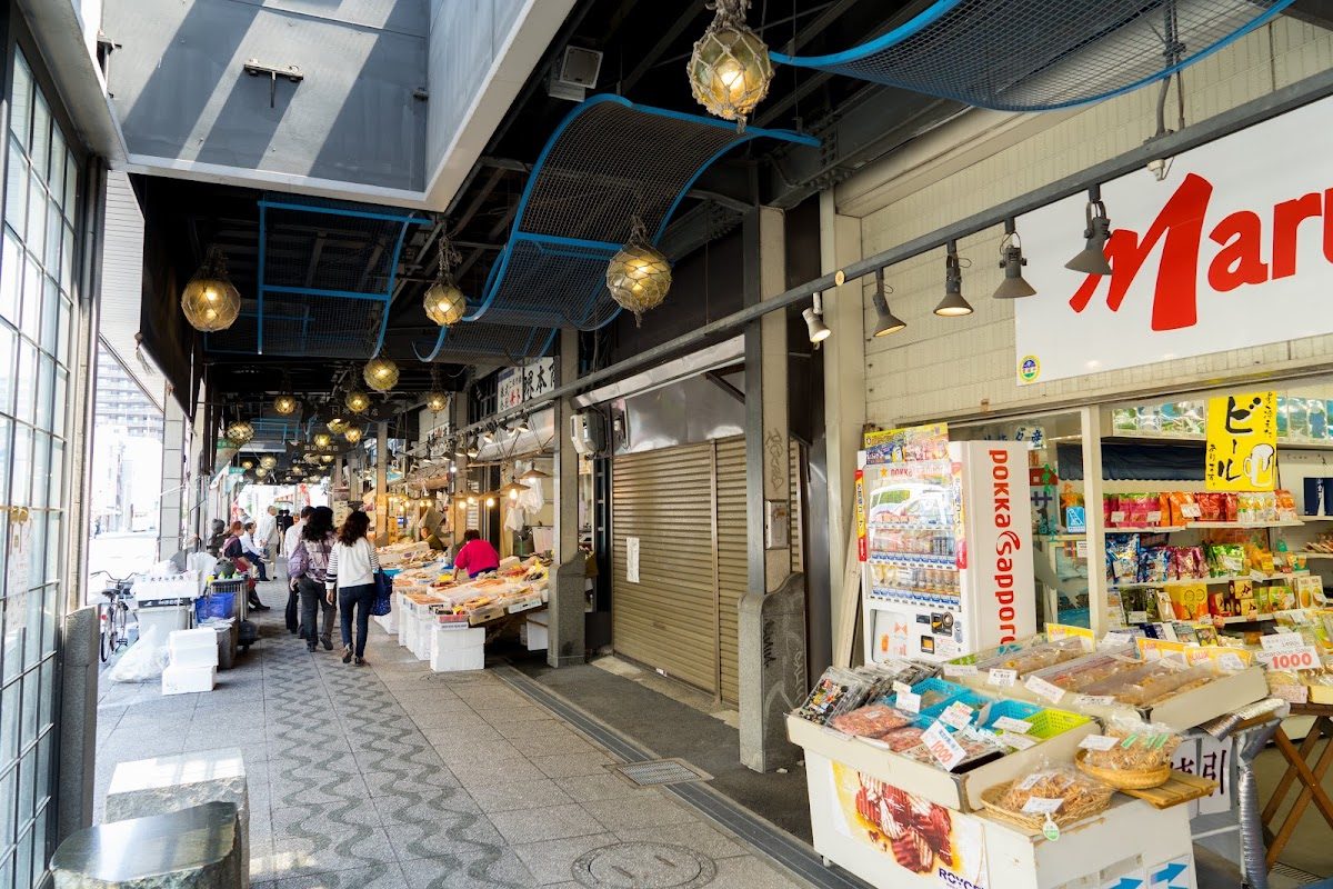 Nijo Market Sapporo, Japan