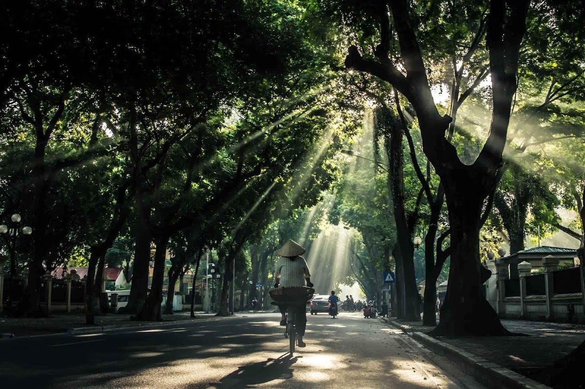 Phan Dinh Phung Street Hanoi, Vietnam