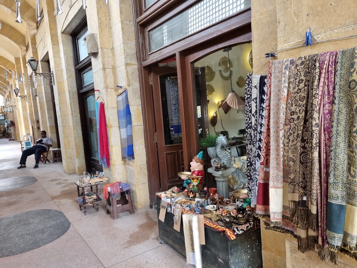 Souq El Fustat crafts, Cairo