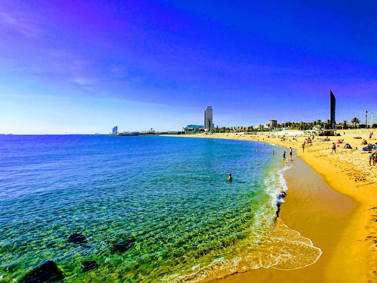 Bogatell Beach Barcelona, Spain