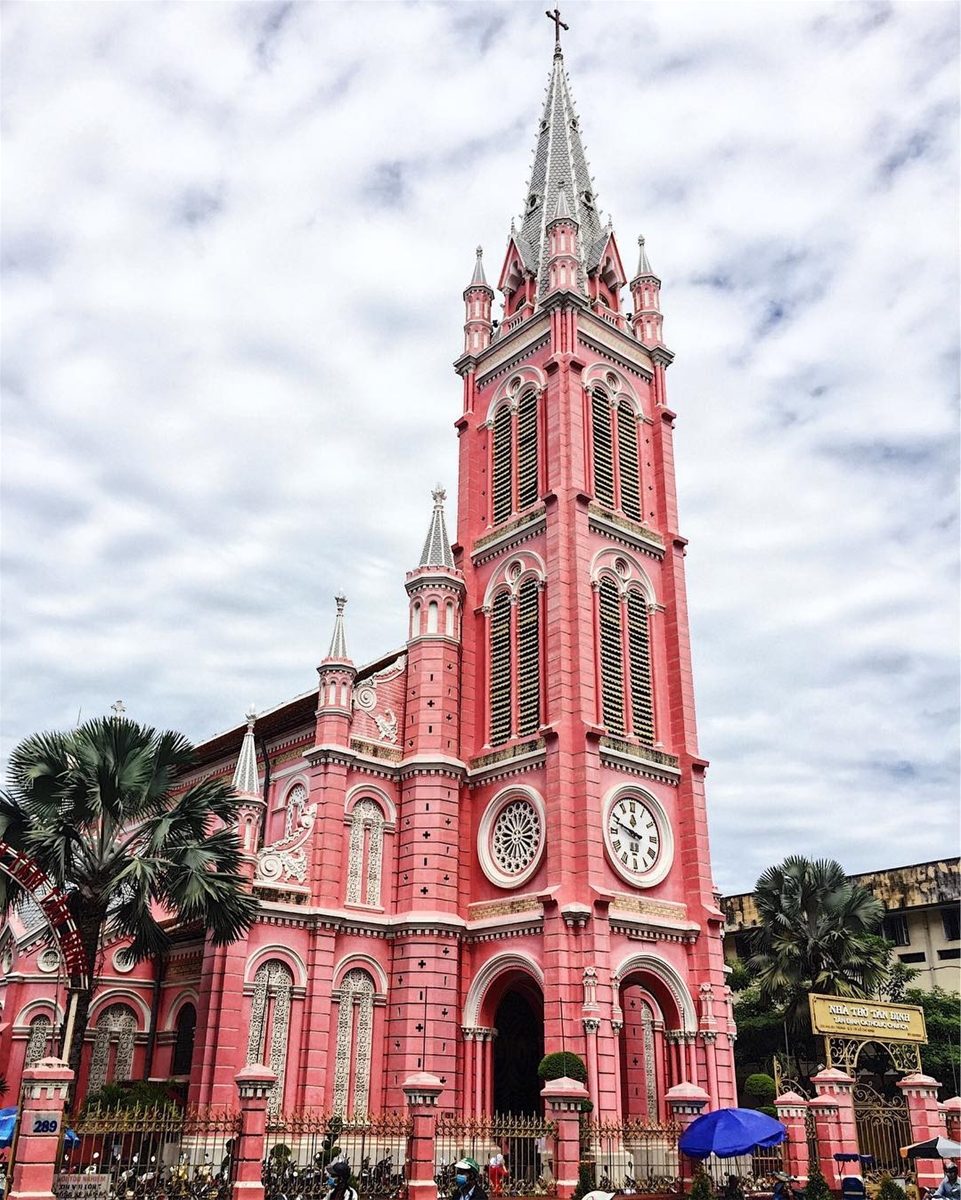 Tan Dinh Church Pink, Ho Chi Minh