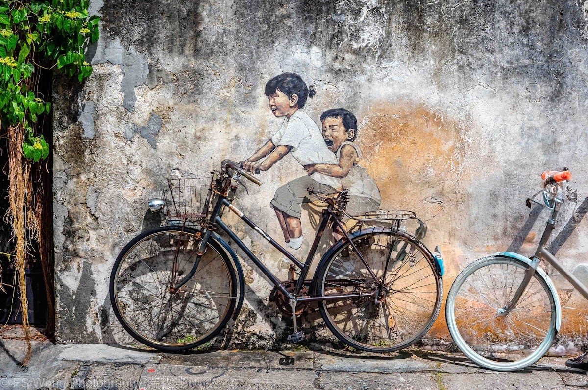 Armenian Street George Town street art, Penang