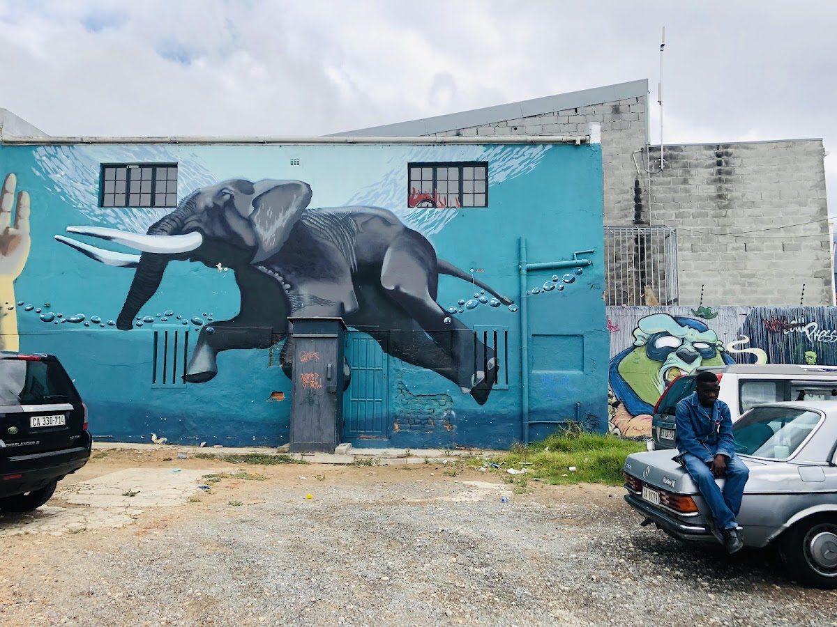 Woodstock street art murals Cape Town