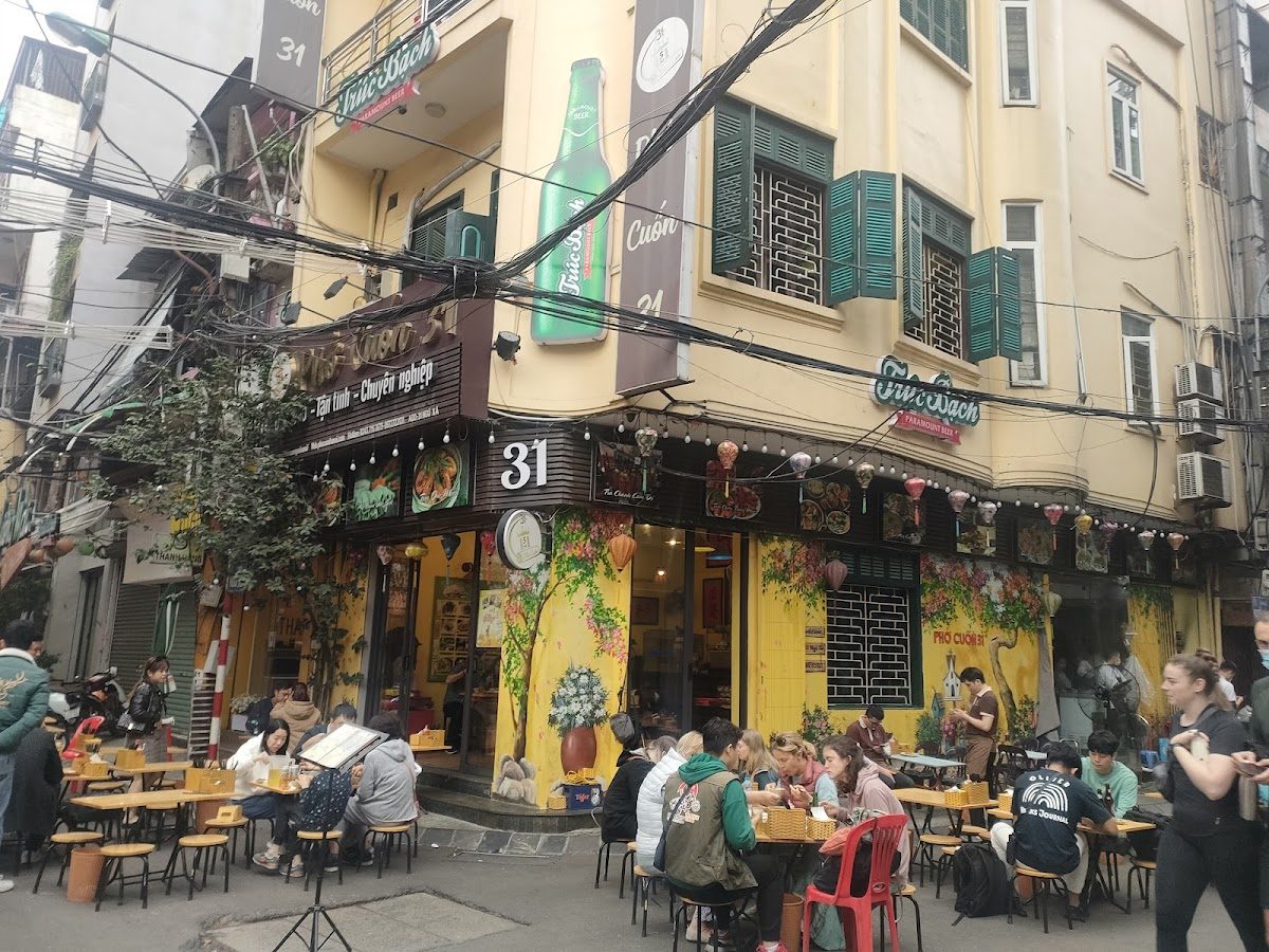 Truc Bach Lake Pho Cuon, Hanoi
