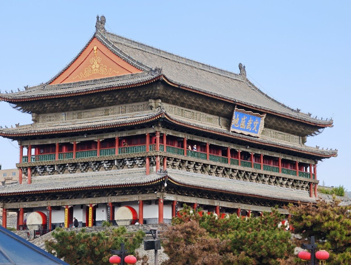 Bell Tower Drum Tower Square Xi'an, China