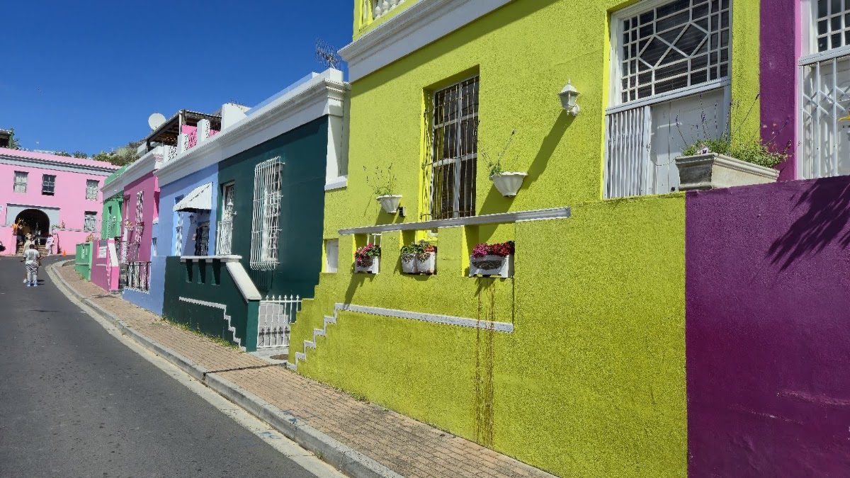 Bo-Kaap colourful houses, Cape Town