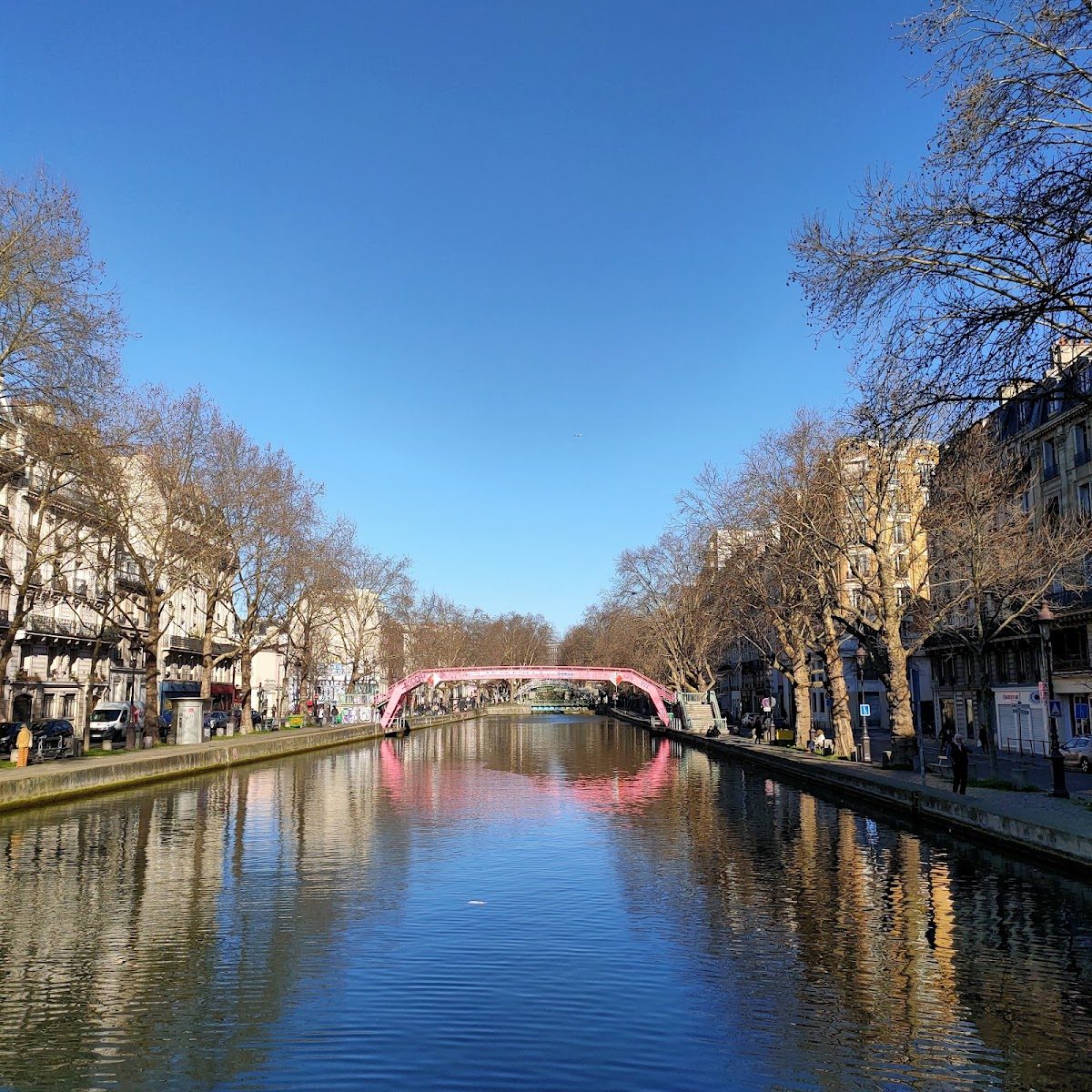 Canal Saint-Martin Paris, France