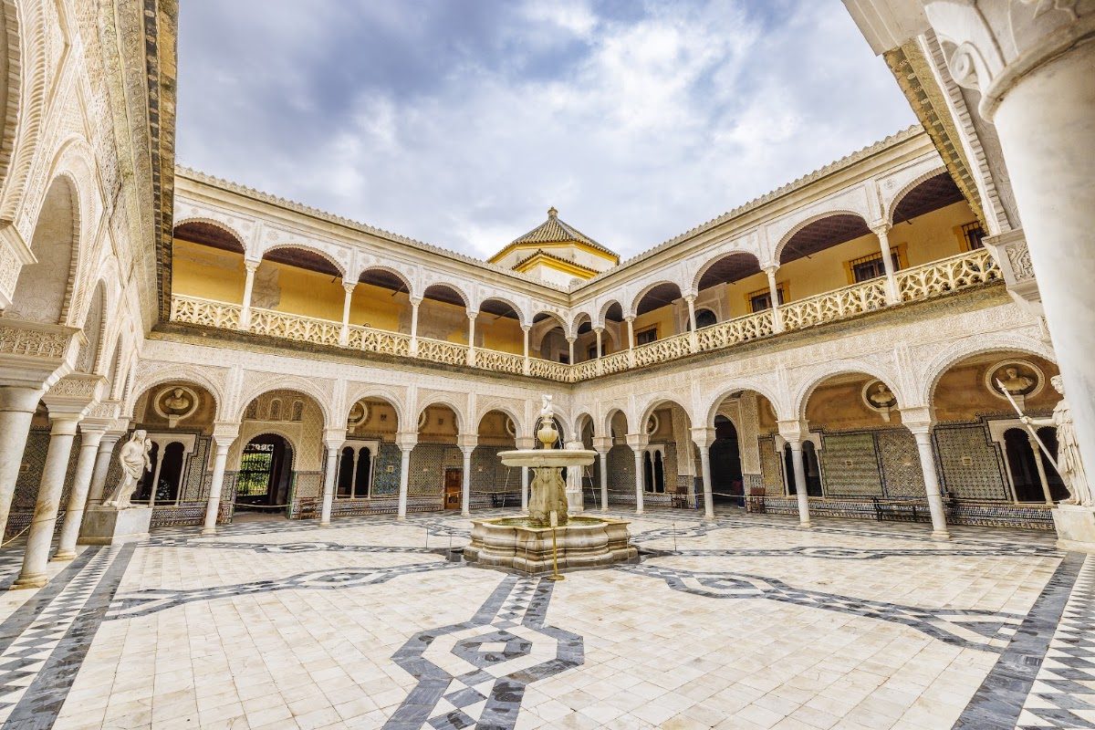 Casa de Pilatos Seville interior, Spain