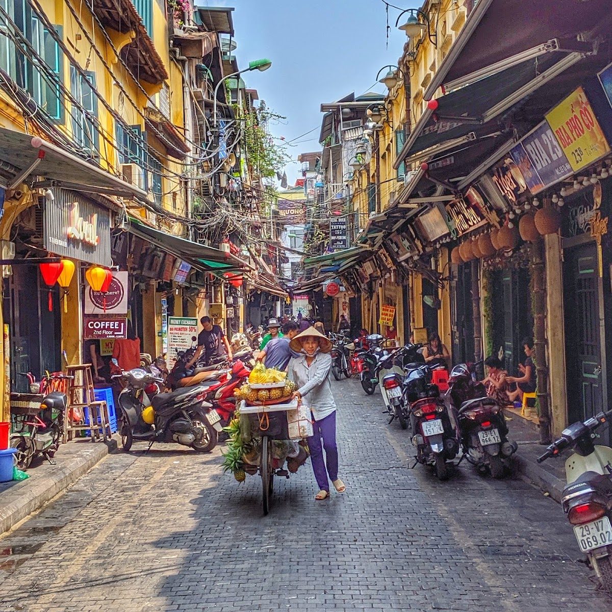 Hanoi Old Quarter craft streets, Vietnam