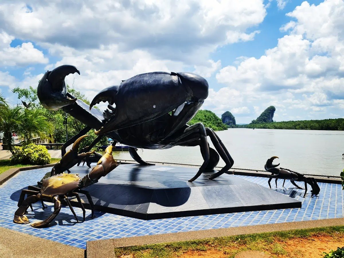Krabi Town Crab Statue, Thailand