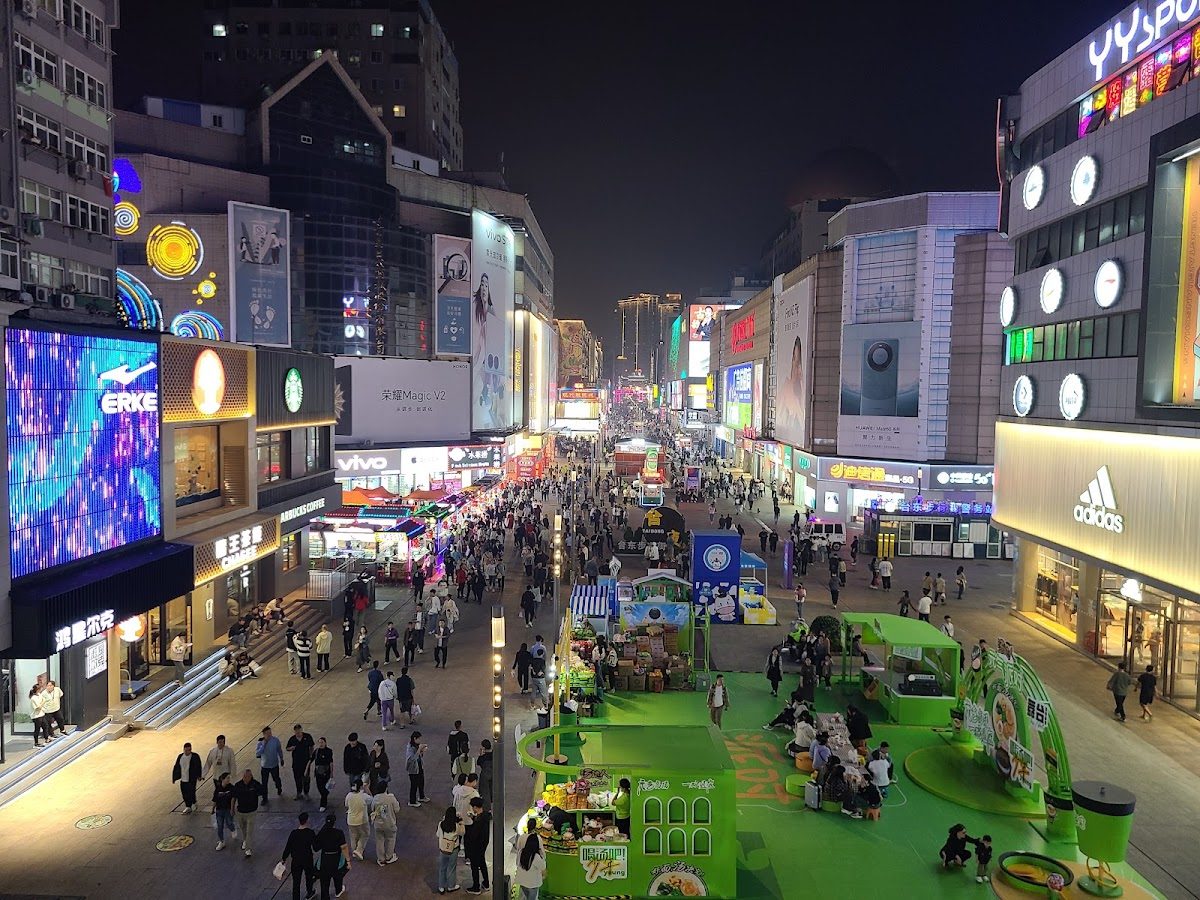 Longkou Road anime street Qingdao, China