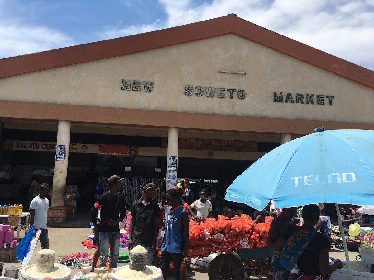 Soweto Market Lusaka food, Zambia