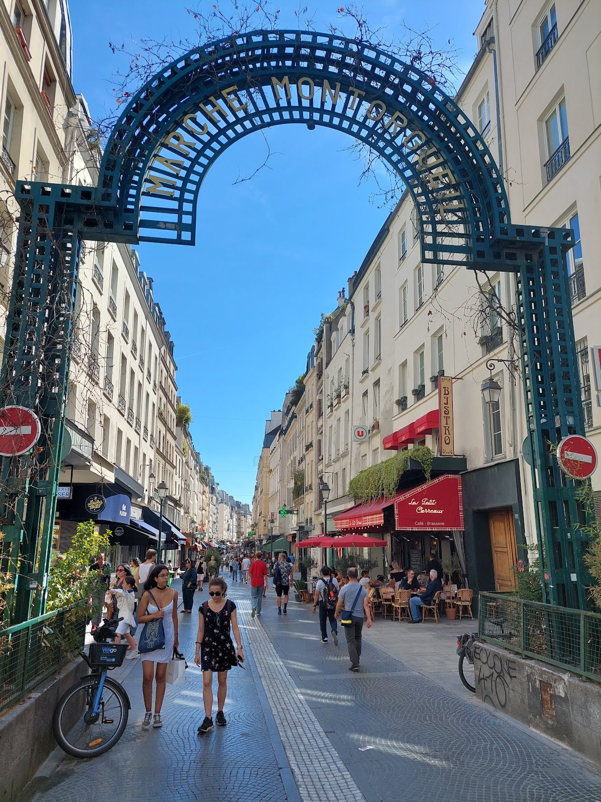 Rue Montorgueil Paris, France
