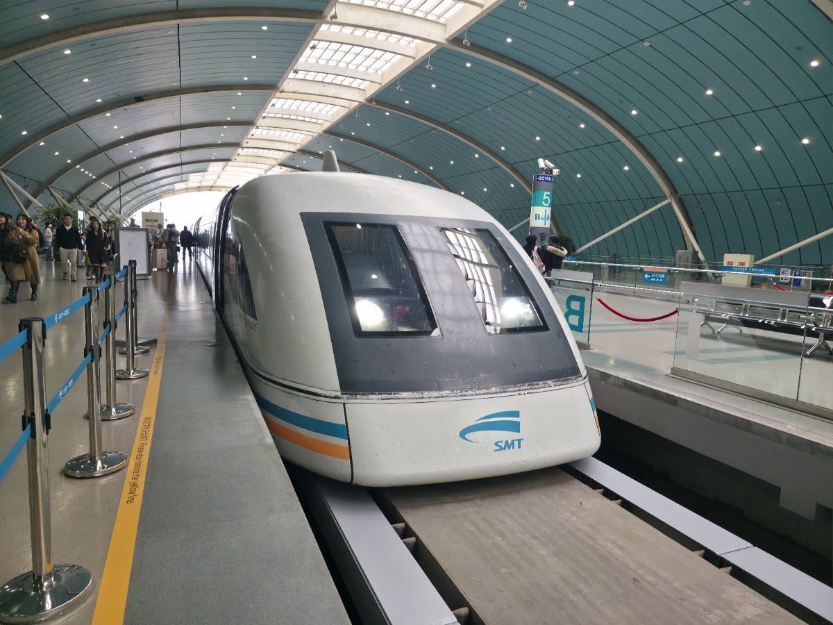 Shanghai Maglev Train, China