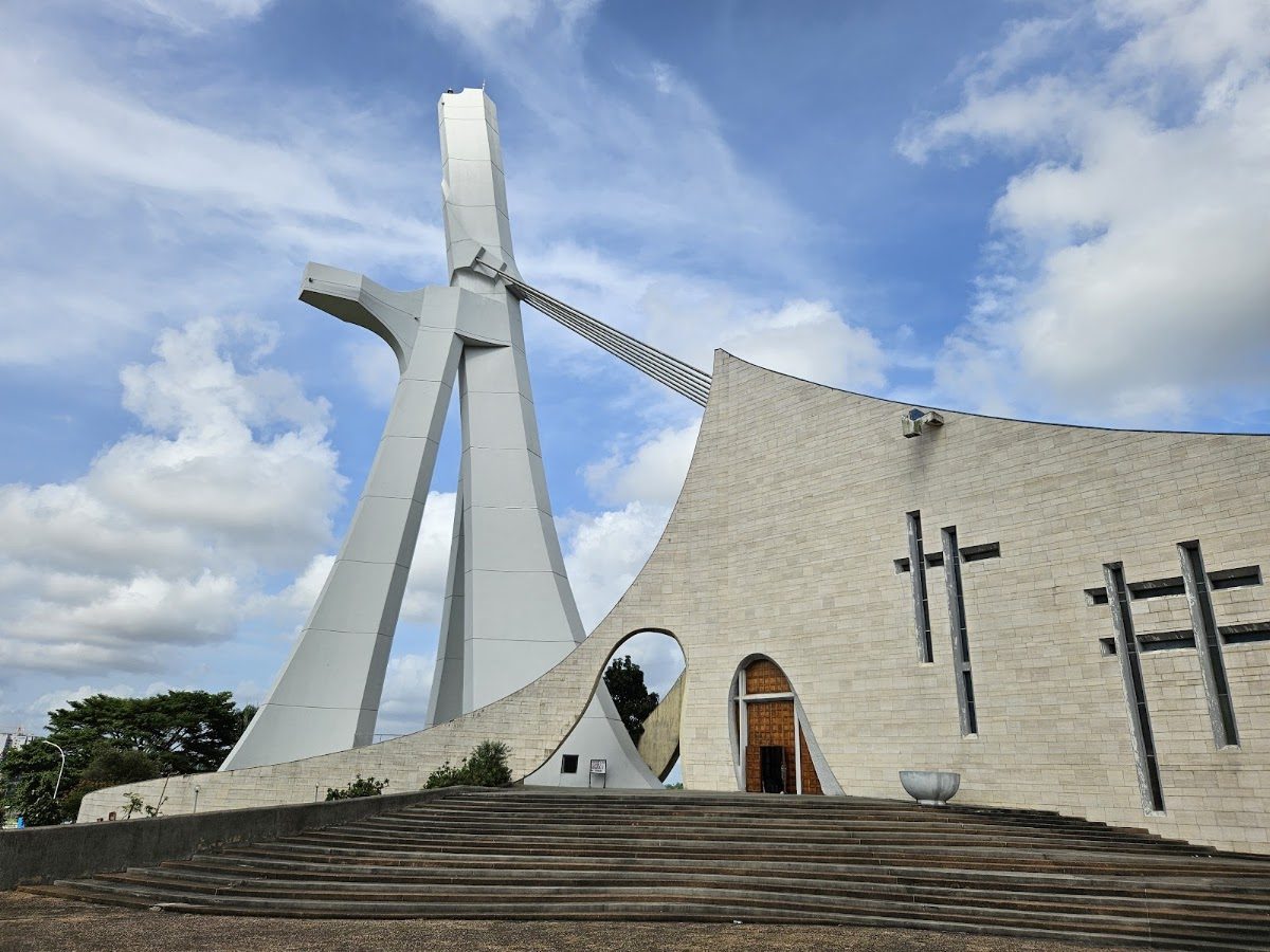 St. Paul's Cathedral Abidjan exterior, Ivory Coast