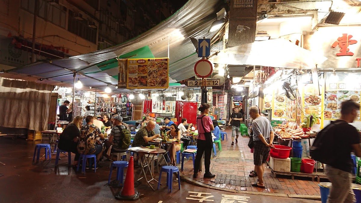 Temple Street Night Market, Hong Kong