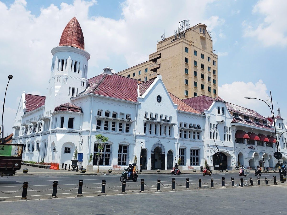 Surabaya Old Town colonial architecture, Indonesia