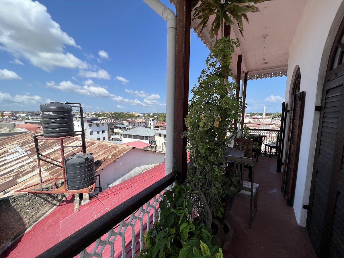 Zanzibar Coffee House rooftop, Tanzania