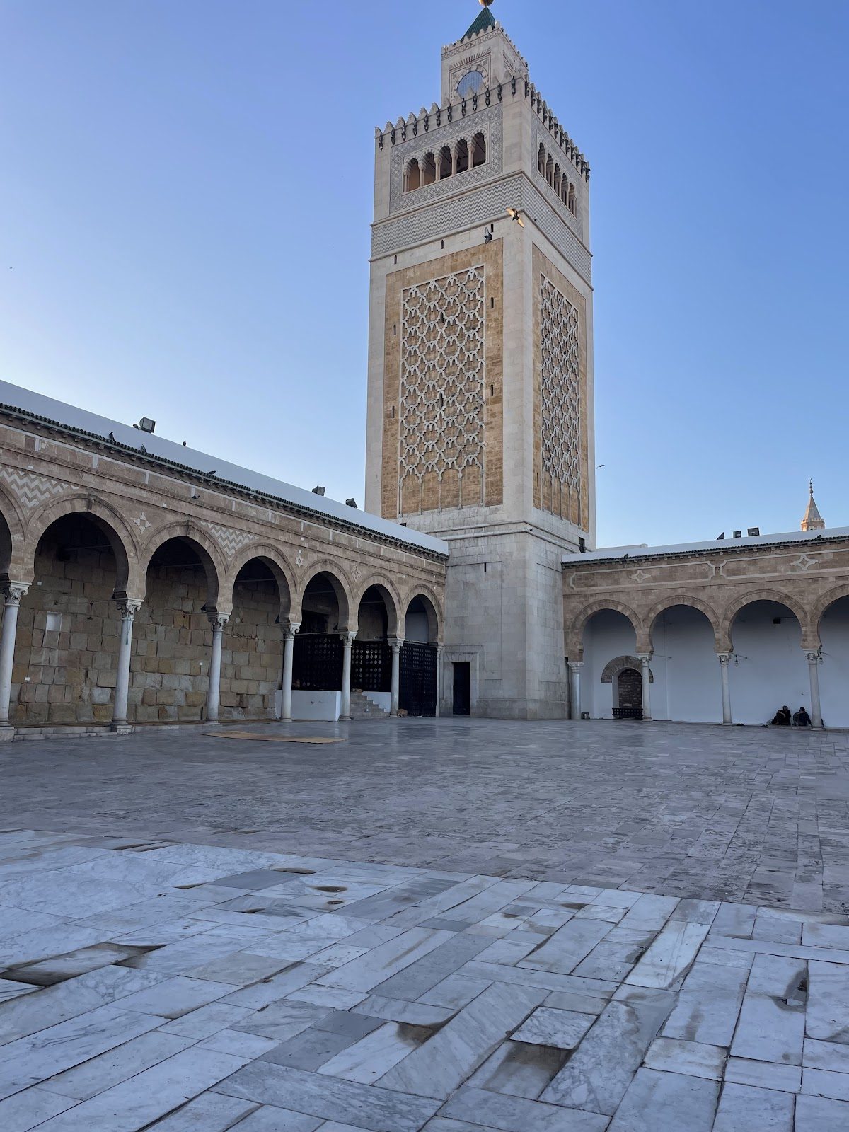 Zitouna Mosque courtyard, Tunis