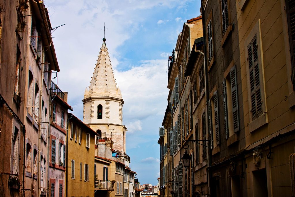 Le Panier Marseille artisan shops, France