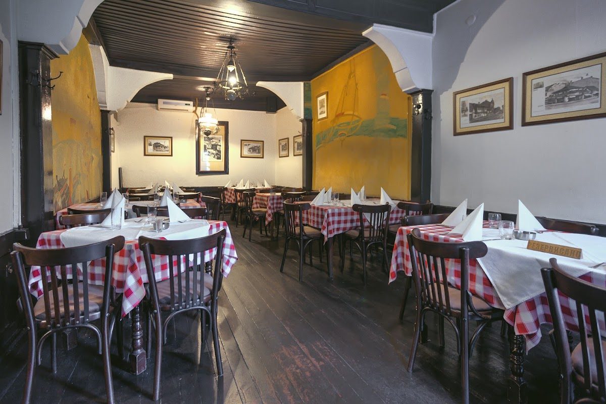 Kafana Znak Pitanja Belgrade interior, Serbia