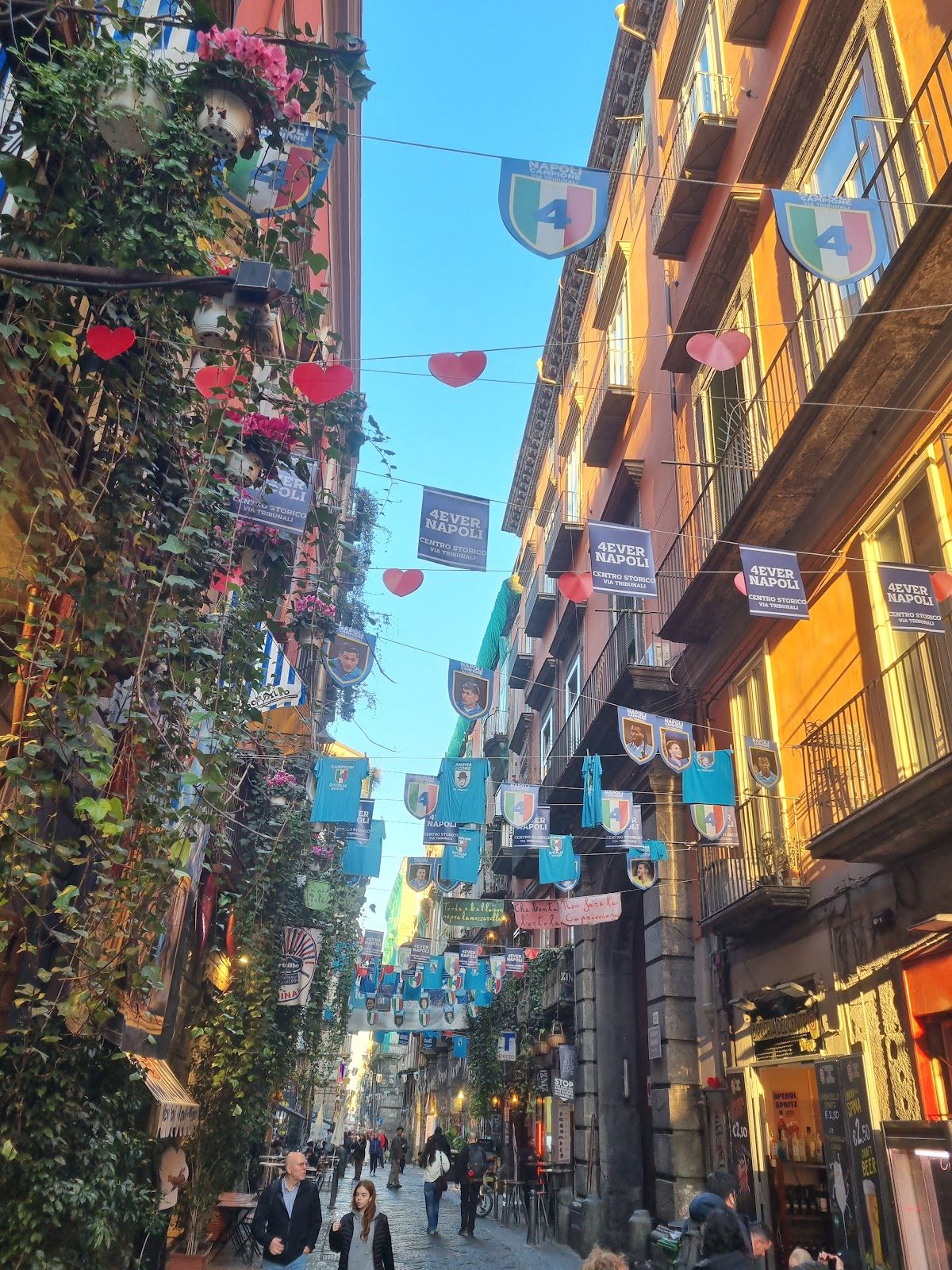 Spaccanapoli street scene, Naples