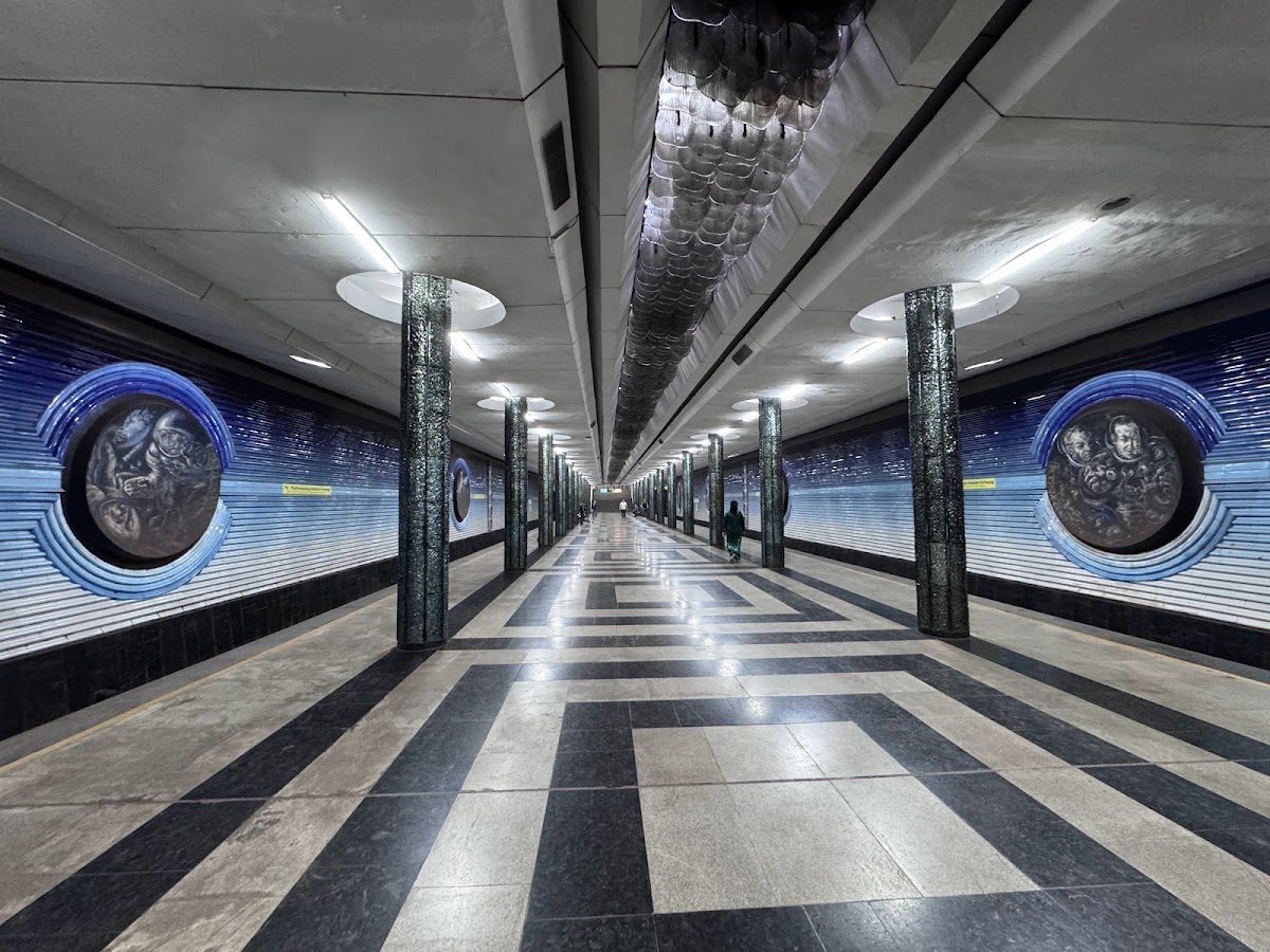 Tashkent Metro Kosmonavtlar station, Uzbekistan