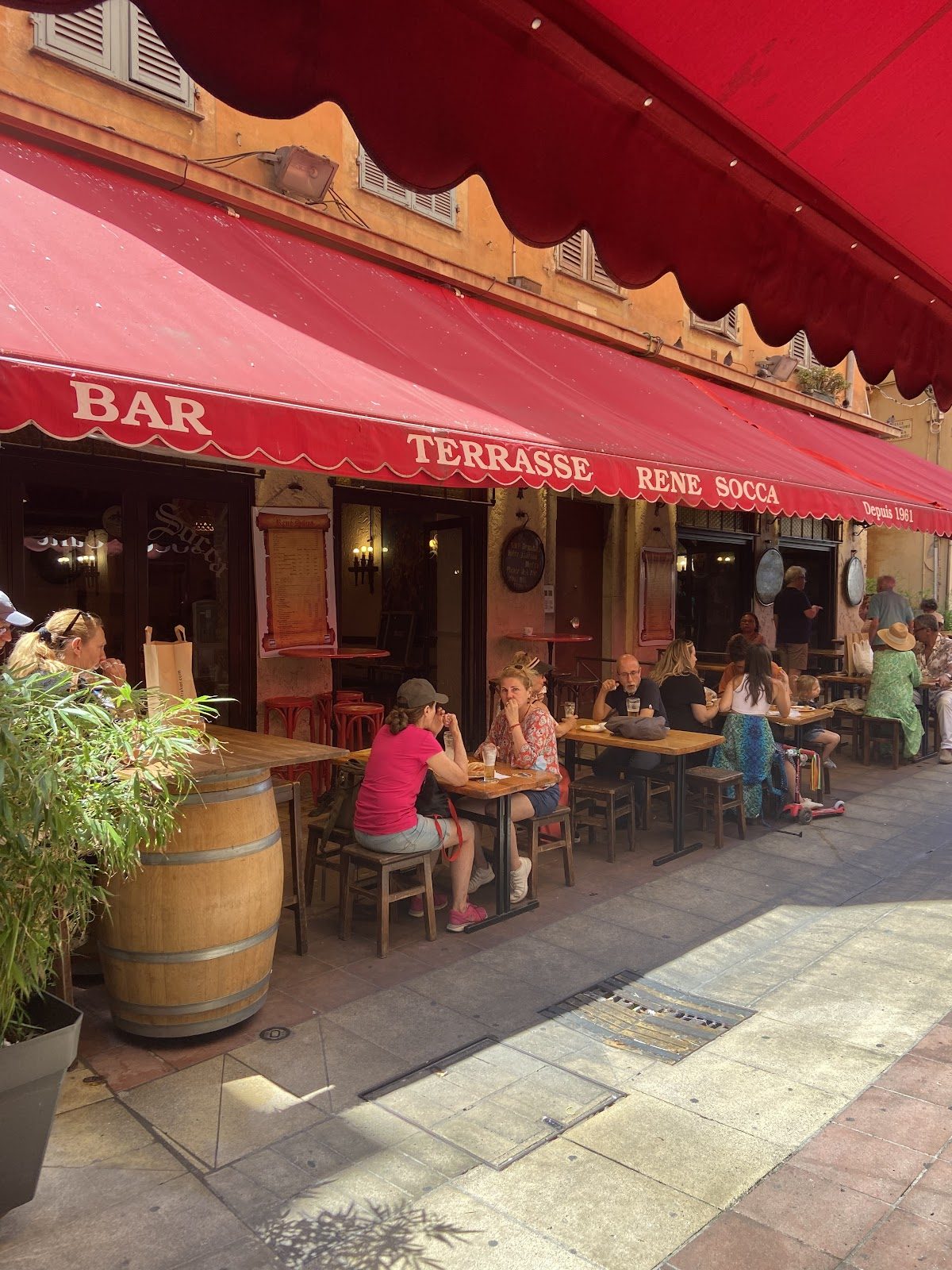 Vieux Nice socca, France